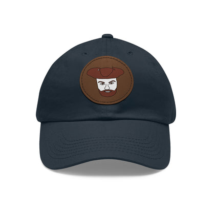 TROL Dad Hat with Leather Patch (Round)