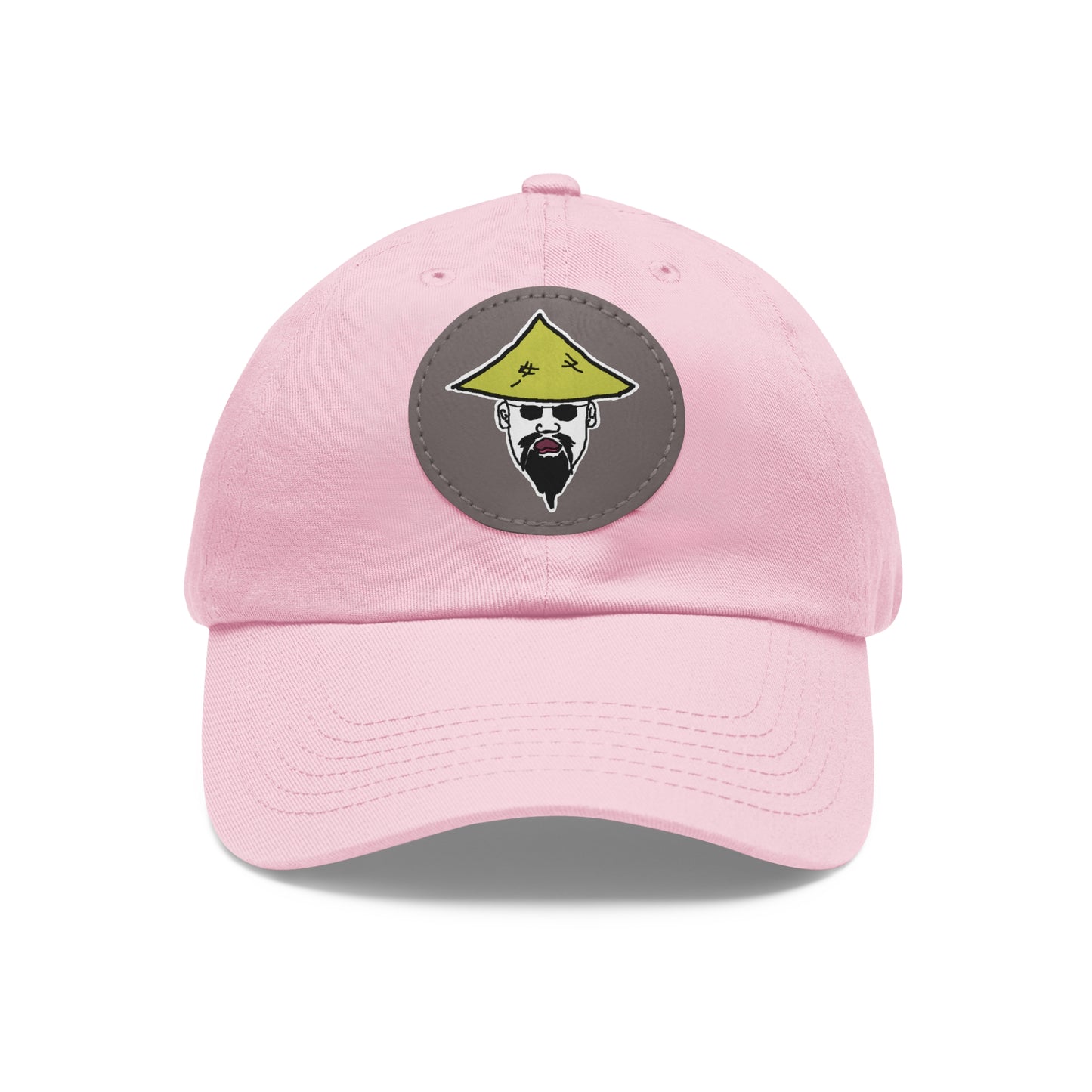 TROL Dad Hat with Leather Patch (Round)