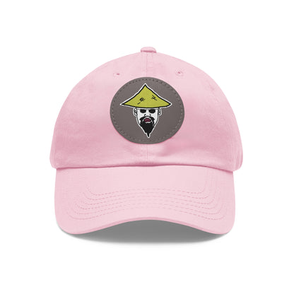 TROL Dad Hat with Leather Patch (Round)