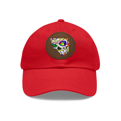 TROL Dad Hat with Leather Patch (Round)