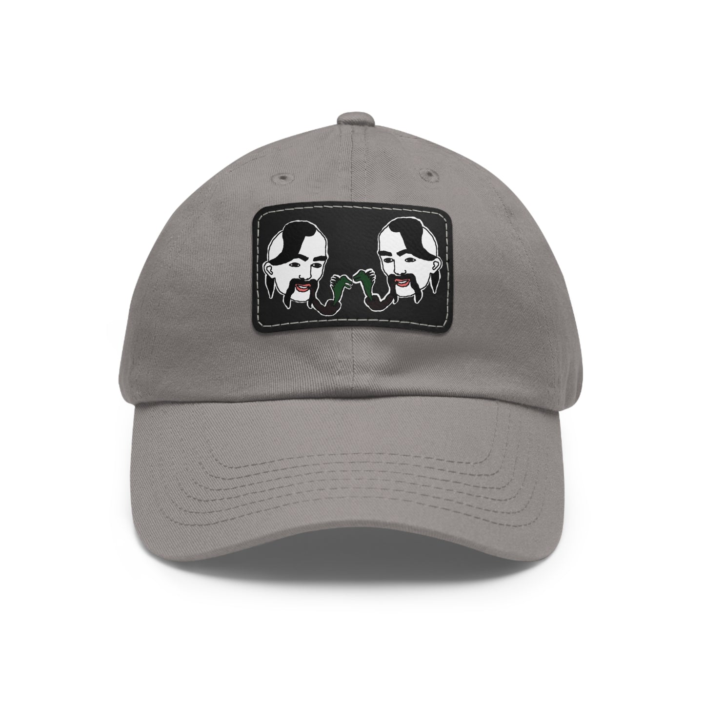 TROL Dad Hat with Leather Patch (Rectangle)