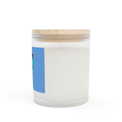 TROL Frosted Glass Candle, 11oz