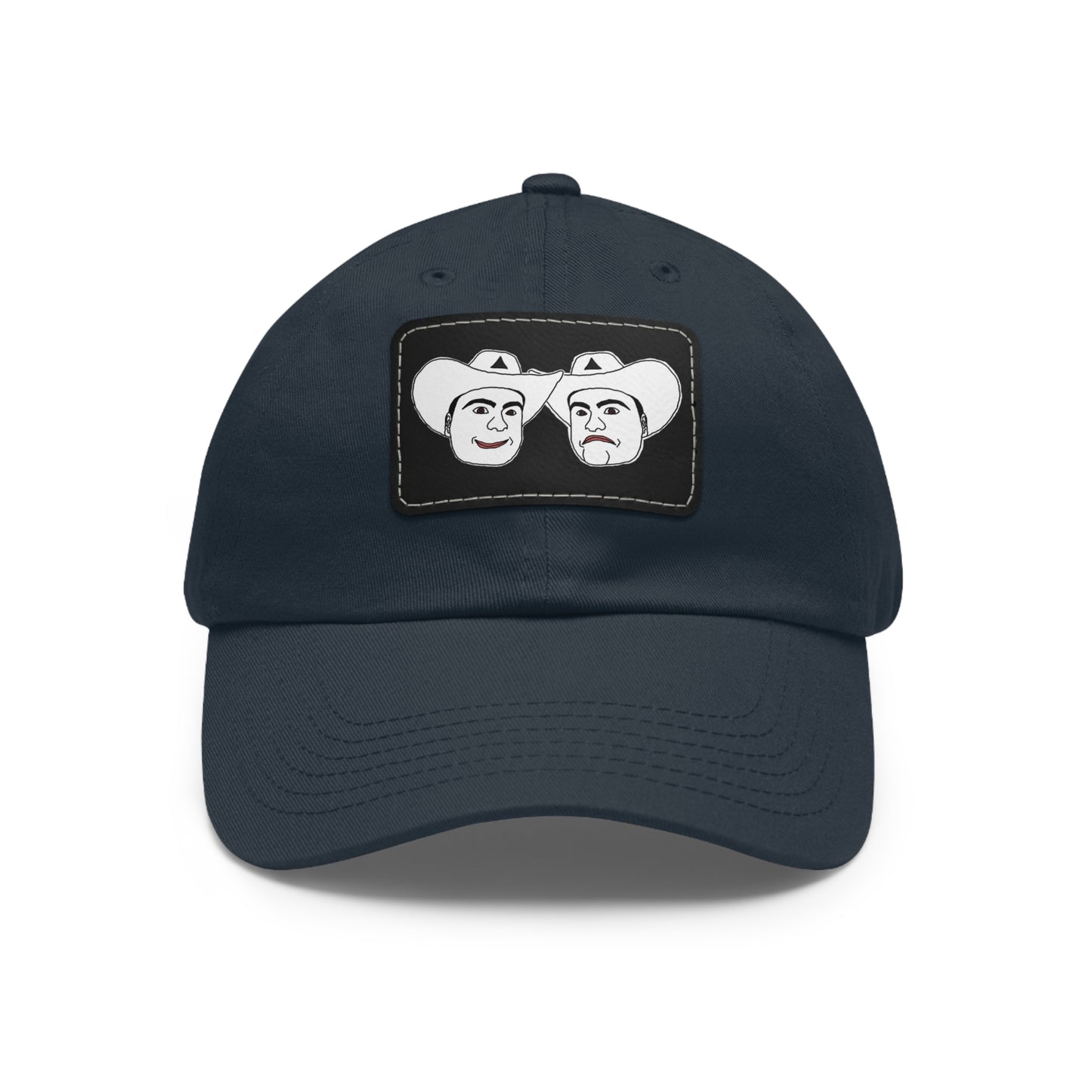 TROL Dad Hat with Leather Patch (Rectangle)