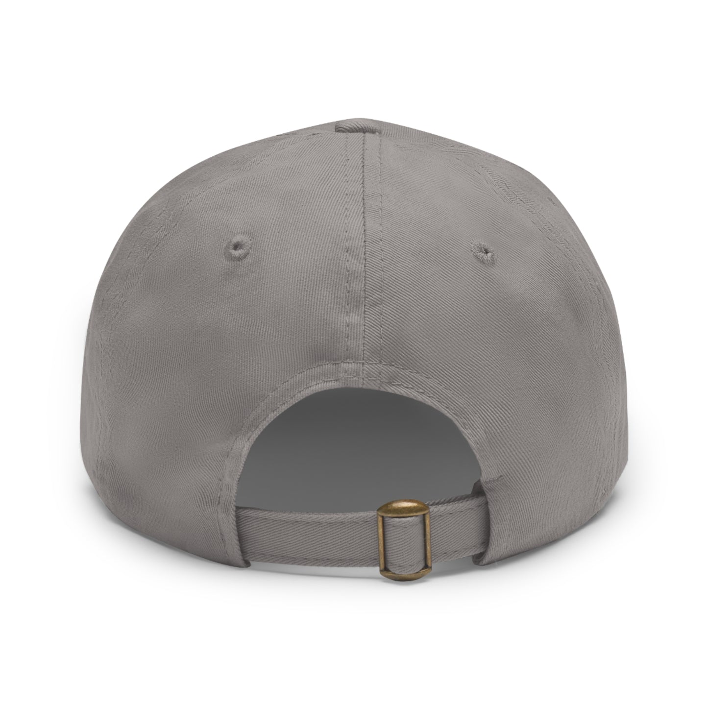 TROL Dad Hat with Leather Patch (Round)