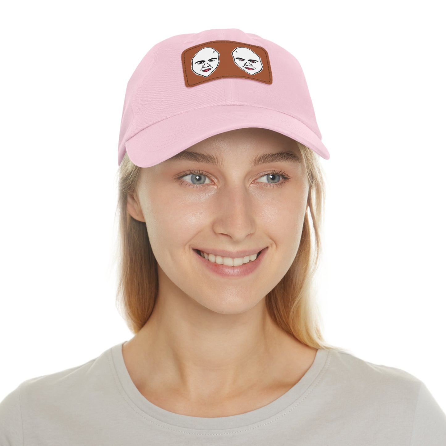 TROL Dad Hat with Leather Patch (Rectangle)