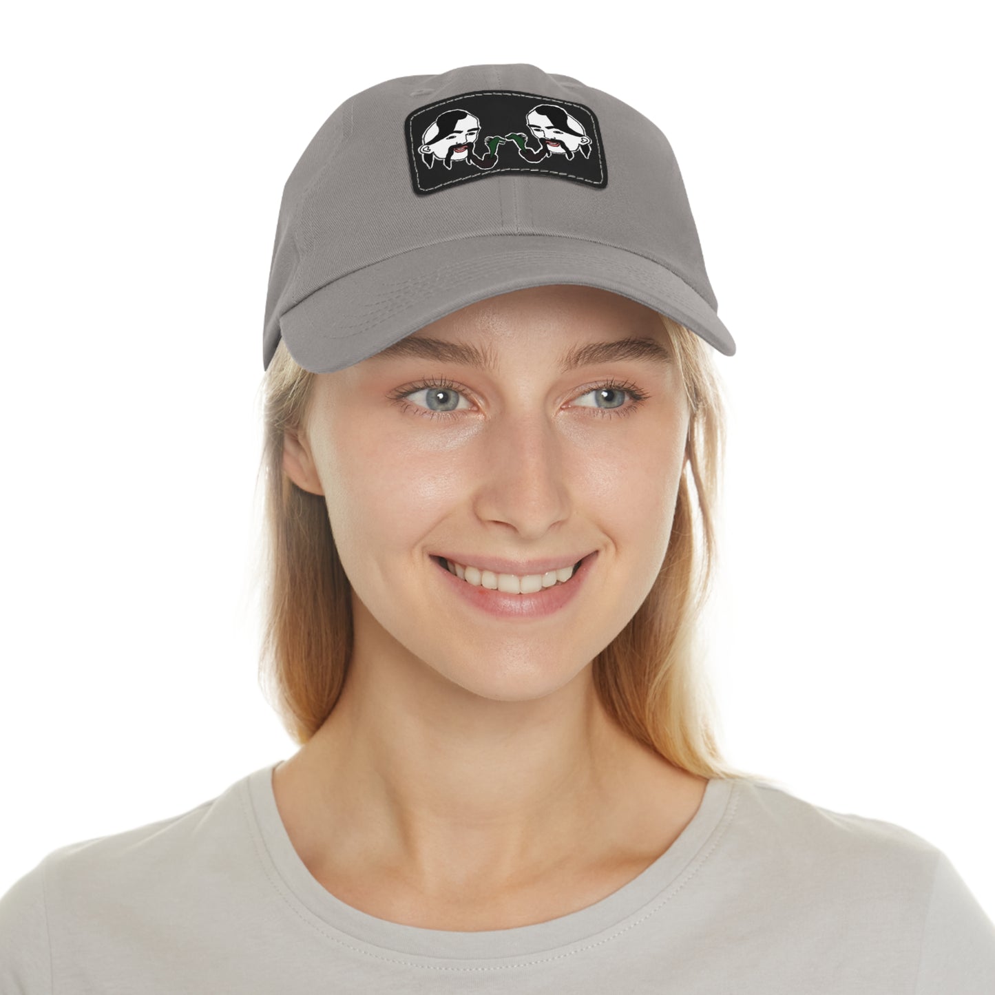 TROL Dad Hat with Leather Patch (Rectangle)