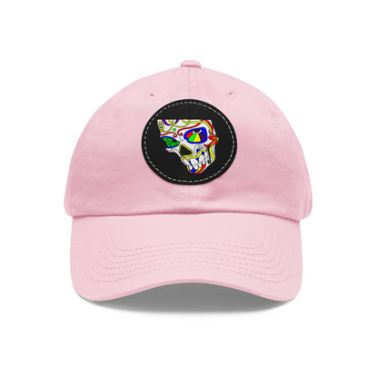 TROL Dad Hat with Leather Patch (Round)
