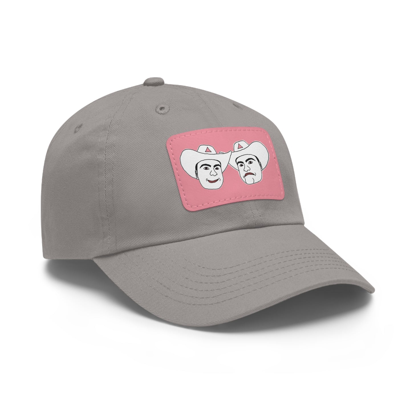 TROL Dad Hat with Leather Patch (Rectangle)