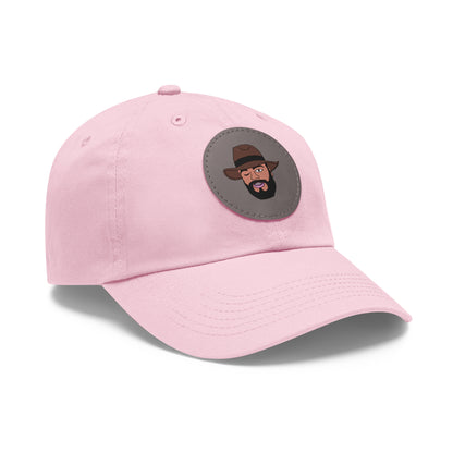 TROL Dad Hat with Leather Patch (Round)