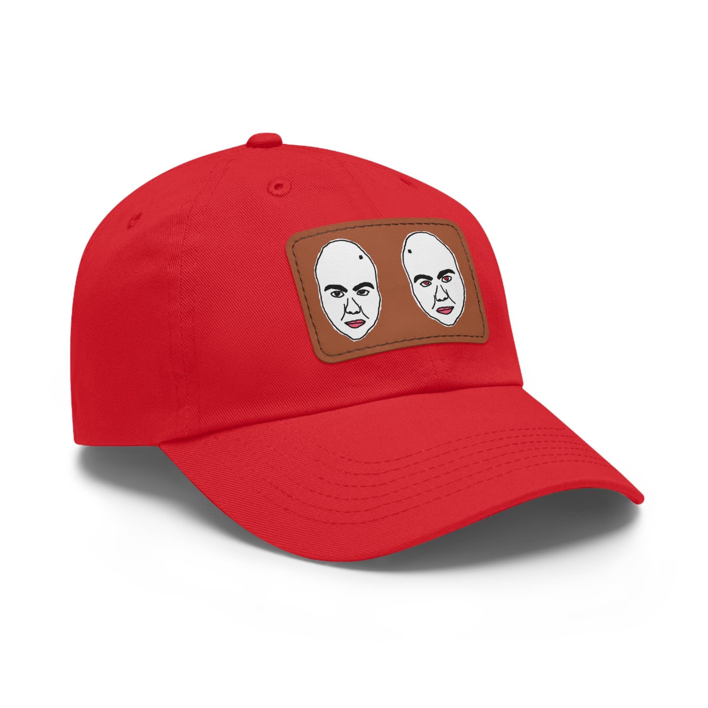 TROL Dad Hat with Leather Patch (Rectangle)