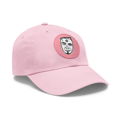 TROL Dad Hat with Leather Patch (Round)