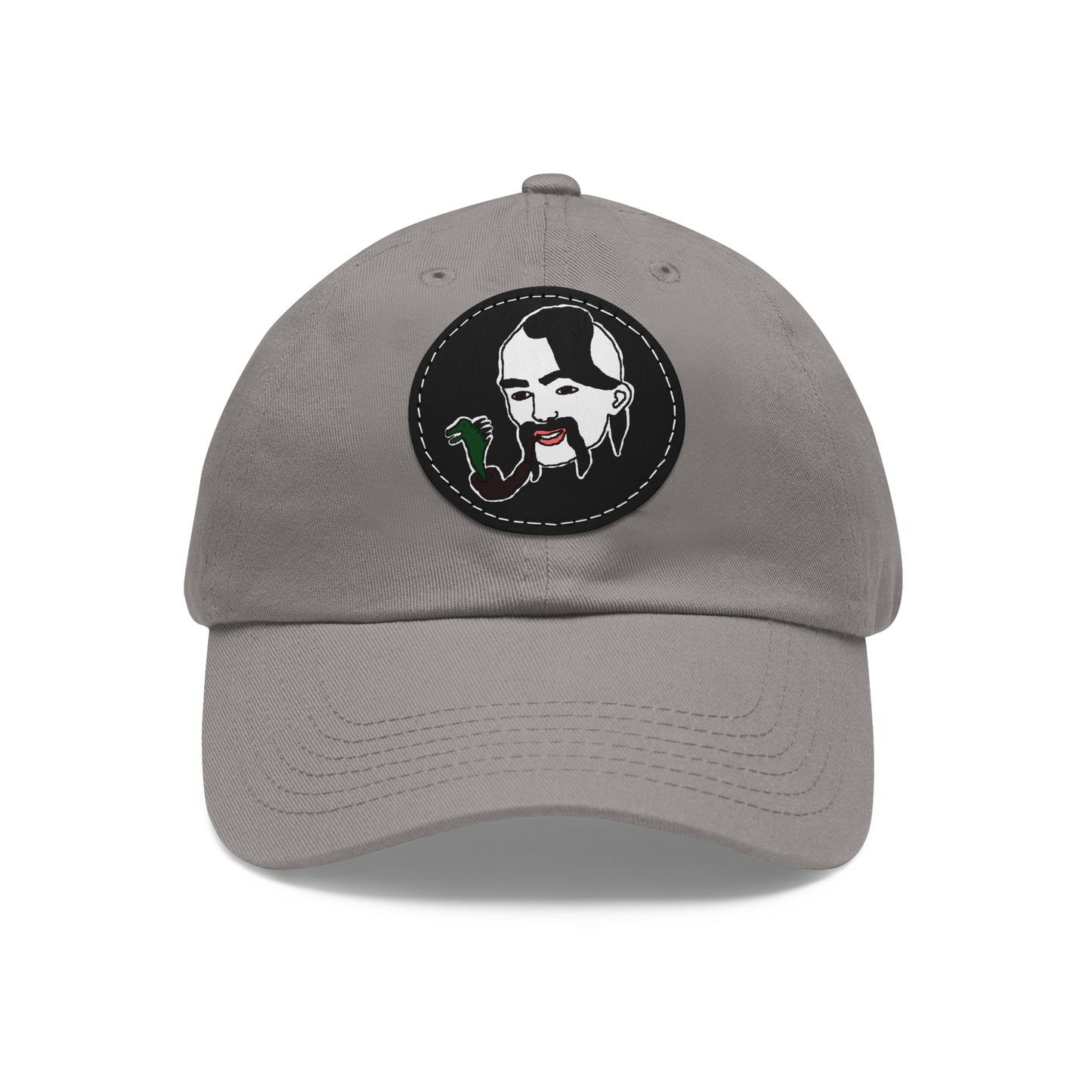 TROL Dad Hat with Leather Patch (Round)