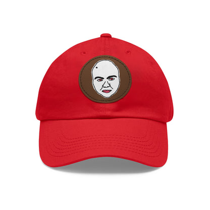 TROL Dad Hat with Leather Patch (Round)