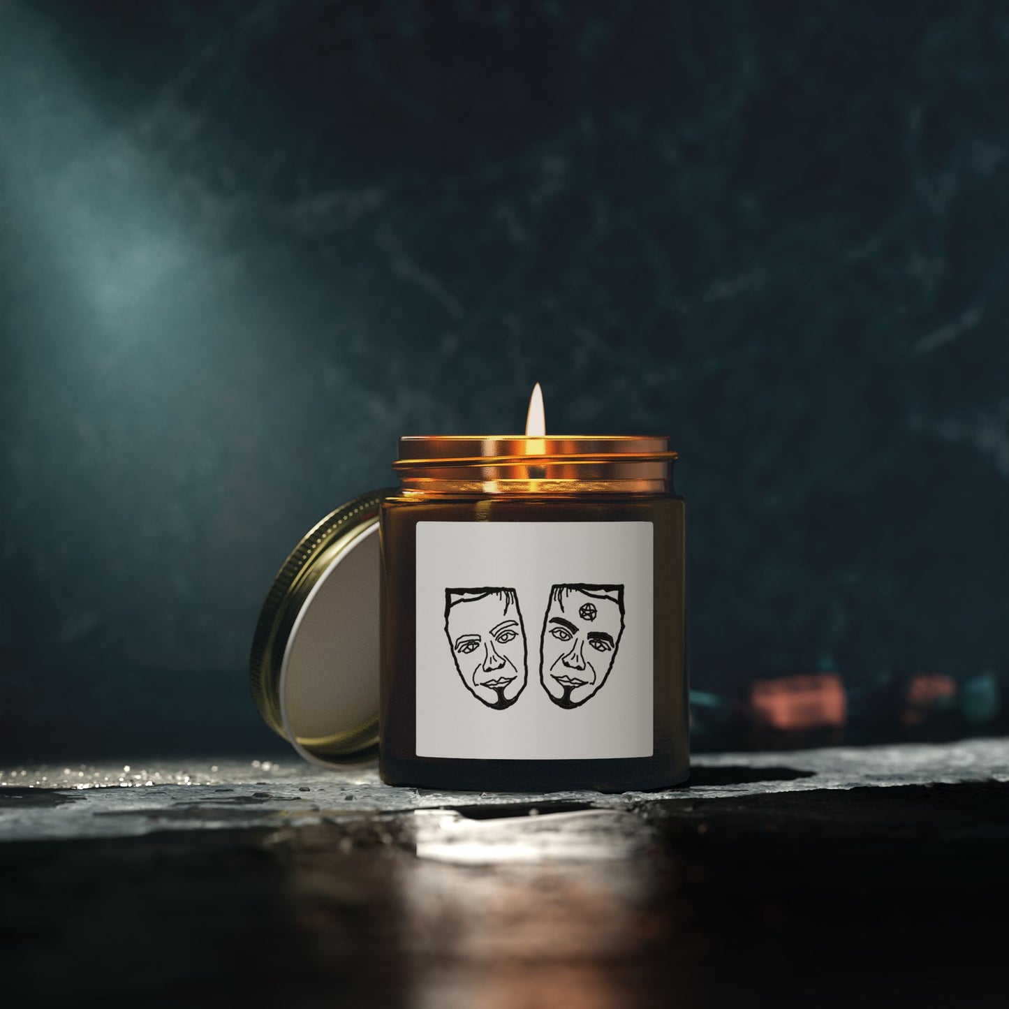 TROL Scented Candles, Coconut Apricot Wax (4oz, 9oz)