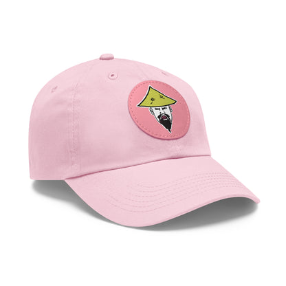 TROL Dad Hat with Leather Patch (Round)
