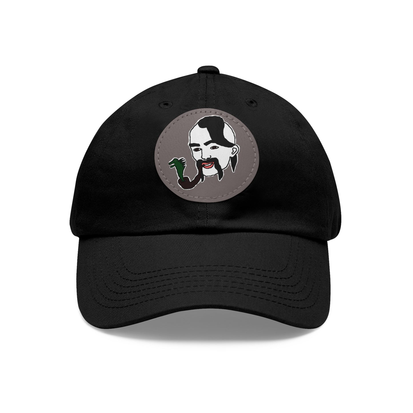 TROL Dad Hat with Leather Patch (Round)