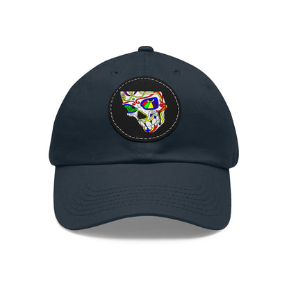 TROL Dad Hat with Leather Patch (Round)