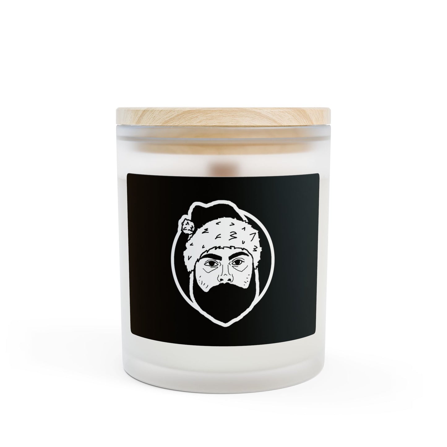 TROL Frosted Glass Candle, 11oz