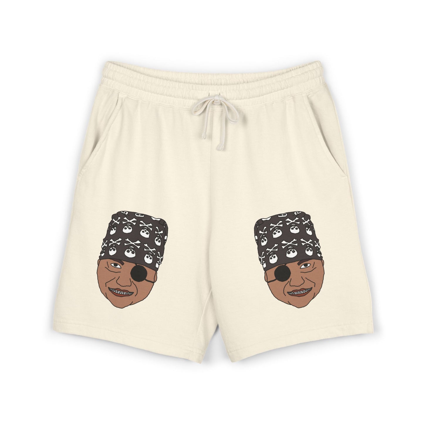 TROL Unisex Garment-Dyed Lightweight Fleece Sweat Shorts