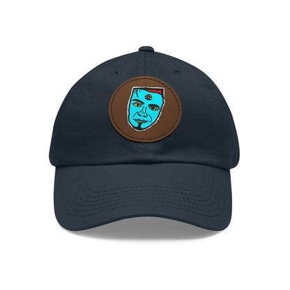 TROL Dad Hat with Leather Patch (Round)
